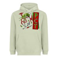 Matcha Christmas Character Nurse Heavyweight Hoodie - NancyCooperArtShop