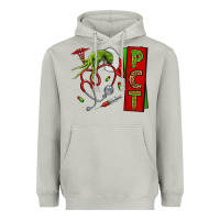 Moon Dust Christmas Character Nurse Heavyweight Hoodie - NancyCooperArtShop