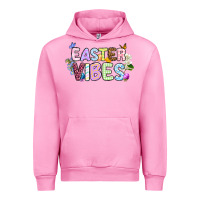 Fuchsia Pink Easter vibes Urban Hoodie - OliviaCreatesArt