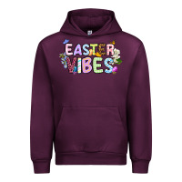 Mauve Wine Easter vibes Urban Hoodie - OliviaCreatesArt