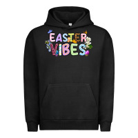 Pigment Black Easter vibes Urban Hoodie - OliviaCreatesArt