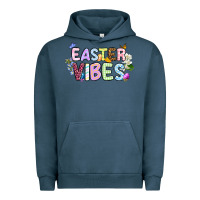 Pigment Midnight Navy Easter vibes Urban Hoodie - OliviaCreatesArt