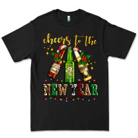 Black cheers to the new year with beers Premium Tee - AdoDesignShop