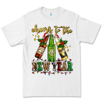 White cheers to the new year with beers Premium Tee - AdoDesignShop