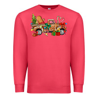 Cardinal gingerbread truck Premium Sweatshirt - texasbilliewilder