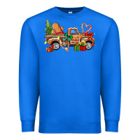 True Royal gingerbread truck Premium Sweatshirt - texasbilliewilder