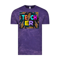 Cloud Purple Western Teacher Flash Vintage Tee - LillyAllenDesigns