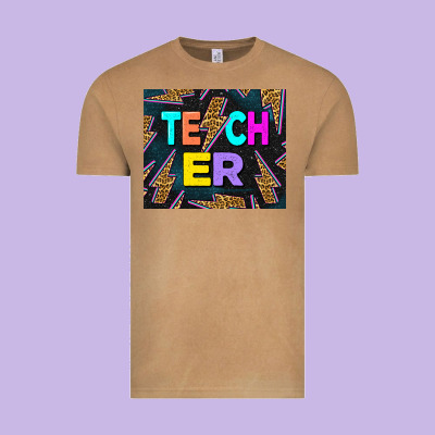 Western Teacher Flash Vintage Tee Designed By Lillyallendesigns