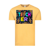 Vintage Mustard Western Teacher Flash Vintage Tee - LillyAllenDesigns