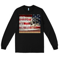 Black fuck around and find out Long Sleeve Tee - MaliasSmallBusiness