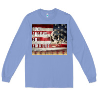 Colony Blue fuck around and find out Long Sleeve Tee - MaliasSmallBusiness