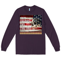 Plum fuck around and find out Long Sleeve Tee - MaliasSmallBusiness
