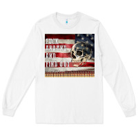 White fuck around and find out Long Sleeve Tee - MaliasSmallBusiness