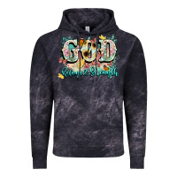 Cloud Black god is my refugee and strength Vintage Hoodie - NancyCooperArtShop