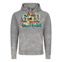 Cloud Rock god is my refugee and strength Vintage Hoodie - NancyCooperArtShop