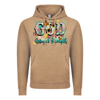 Vintage Coffee god is my refugee and strength Vintage Hoodie - NancyCooperArtShop