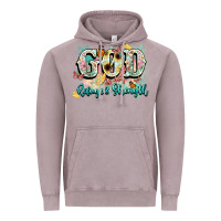 Vintage Zinc god is my refugee and strength Vintage Hoodie - NancyCooperArtShop