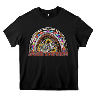Black autism avareness football Heavy Core Tee - SublimationCraftShop