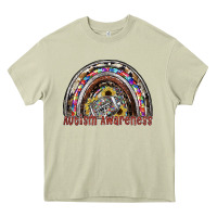 Mossy autism avareness football Heavy Core Tee - SublimationCraftShop