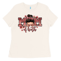 Bone mom of both messy bun Ladies Tee - Zillion Design Studio
