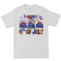 Dove Grey western hello fourth of july trucks Premium Tee - FaDigitalArtStudio