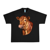 Black red angus cattle cow Urban Heavy Tee - LillyAllenDesigns