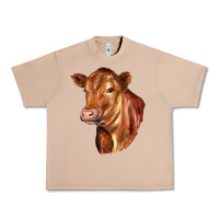 Burro red angus cattle cow Urban Heavy Tee - LillyAllenDesigns