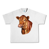 Lunar Rock red angus cattle cow Urban Heavy Tee - LillyAllenDesigns