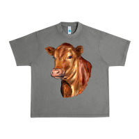 Tornado red angus cattle cow Urban Heavy Tee - LillyAllenDesigns