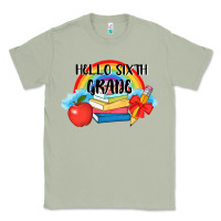 Matcha back to school hello sixth grade 3200x2400 Classic Tee - AdoDesignShop