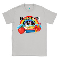 Moon Dust back to school hello sixth grade 3200x2400 Classic Tee - AdoDesignShop