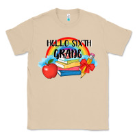 Mushroom back to school hello sixth grade 3200x2400 Classic Tee - AdoDesignShop