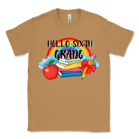 Toasted Coconut back to school hello sixth grade 3200x2400 Classic Tee - AdoDesignShop