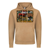 Vintage Camel Merry Christmas Farm Tractor Vintage Hoodie - RanaPortraitStore