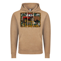 Vintage Coffee Merry Christmas Farm Tractor Vintage Hoodie - RanaPortraitStore