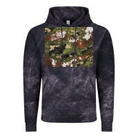 Cloud Black black and brown cowhide camouflage Vintage Hoodie - BarkalooDesign