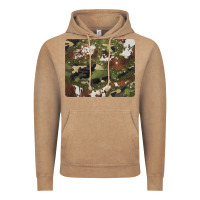 Vintage Coffee black and brown cowhide camouflage Vintage Hoodie - BarkalooDesign