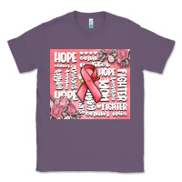 Lavender cancer words Classic Tee - MaliasSmallBusiness
