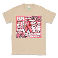 Mushroom cancer words Classic Tee - MaliasSmallBusiness