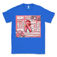 True Royal cancer words Classic Tee - MaliasSmallBusiness