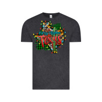 Vintage Black western desert christmas texas map Vintage Tee - Jasminsmagicworld