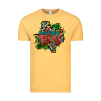 Vintage Mustard western desert christmas texas map Vintage Tee - Jasminsmagicworld