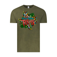 Vintage Olive western desert christmas texas map Vintage Tee - Jasminsmagicworld