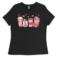 Black mother's day floral coffee cups Ladies Tee - Zillion Design Studio