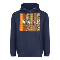 Navy Thankful Brushstrokes Heavyweight Hoodie - texasbilliewilder