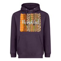Plum Thankful Brushstrokes Heavyweight Hoodie - texasbilliewilder
