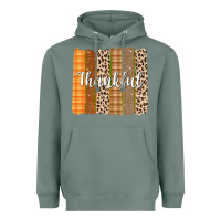 Sage Thankful Brushstrokes Heavyweight Hoodie - texasbilliewilder