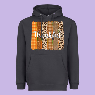 Thankful Brushstrokes Heavyweight Hoodie Designed By Texasbilliewilder
