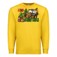 Lemon I dig Christmas Premium Sweatshirt - NancyCooperArtShop