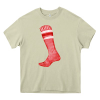 Mossy red sock fa element Heavy Core Tee - FaDigitalArtStudio